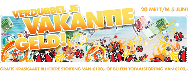 vakantiegeld krasactie banner
